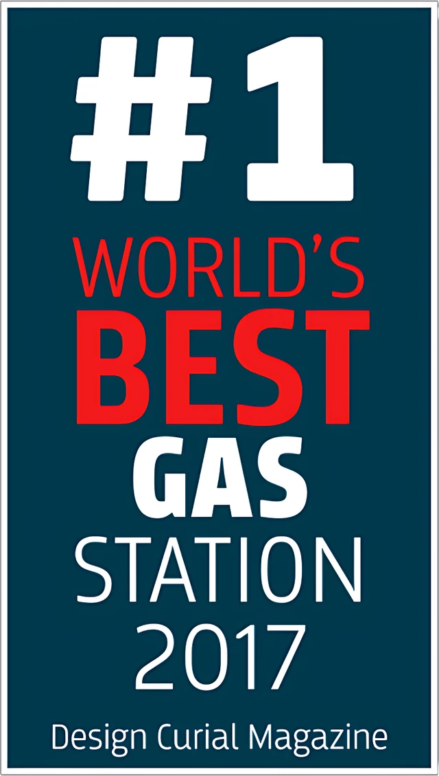 #1 World's Best Gas Station 2017, Design Curial Magazine